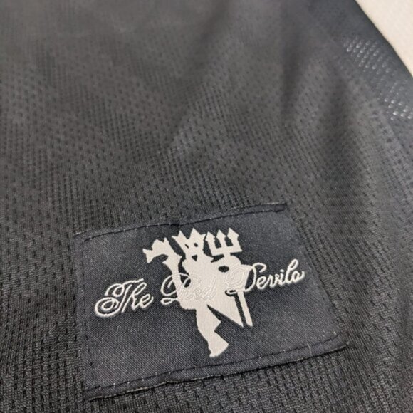 Ronaldo #7 2008/09 Manchester United Nike Black Away Retro Longsleeve Jersey - Picture 5 of 9